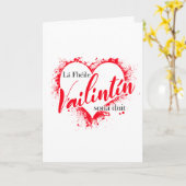 Irish Gaeilge Valentijnsdag Kaart (Gele Bloem)