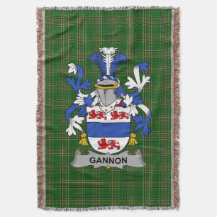 Irish Gannon of McGannon familiewapen Deken