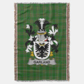 Irish Garland of McGartland Wapen familie C Deken (Voorkant Verticaal)