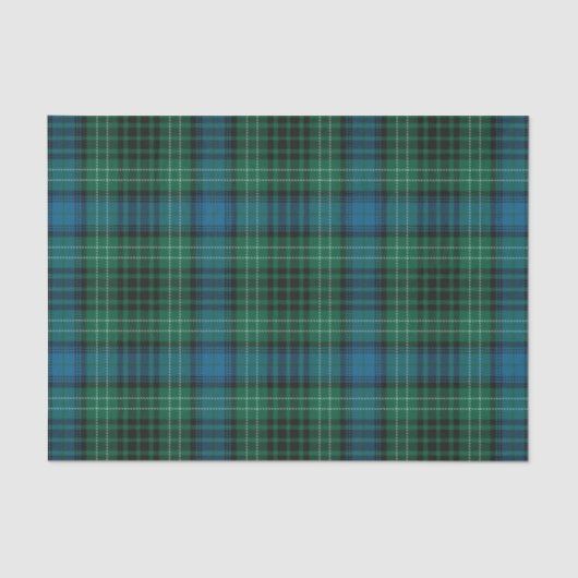 Irish Gifts Clan Donohue O'Donohue Tartan Tissuepapier (Voorkant)