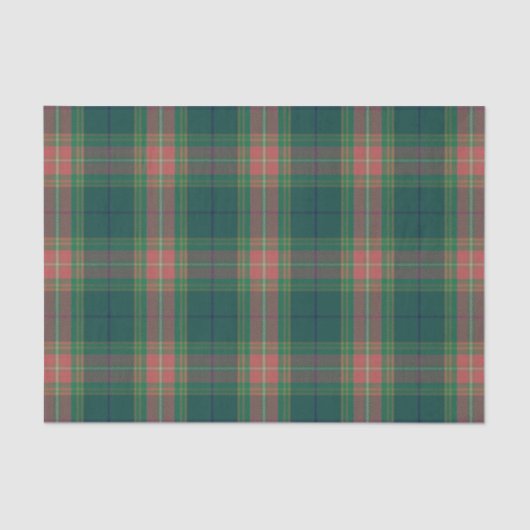 Irish Gifts Clan Gallagher Tartan Tissuepapier (Voorkant)