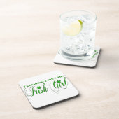 Irish Girl Bier Onderzetter (Rechterzijde)