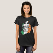 Irish Girl  Cute Ireland T-shirt (Voorkant volledig)