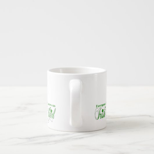 Irish Girl Espresso Kop (Achterkant)