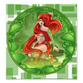 Irish Girl Foto Afdruk