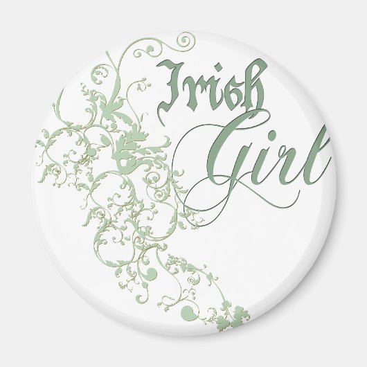 Irish Girl Magneet (Voorkant)