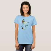 Irish Girl Martini T-shirt (Voorkant volledig)