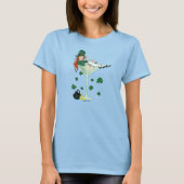 Irish Girl Martini T-shirt (Voorkant)