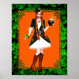 irish Girl Poster