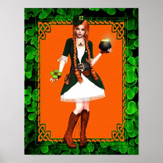 irish Girl Poster (Voorkant)