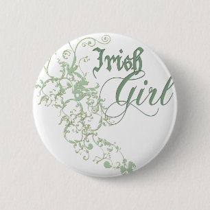 Irish Girl Ronde Button 5,7 Cm