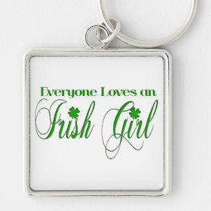 Irish Girl Sleutelhanger
