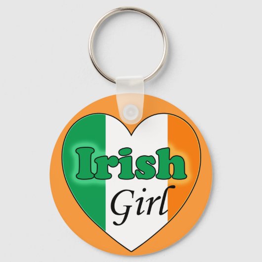 Irish Girl Sleutelhanger (Voorkant)