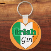 Irish Girl Sleutelhanger (Voorkant)