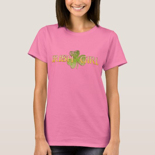 Irish Girl t shirt (Voorkant)