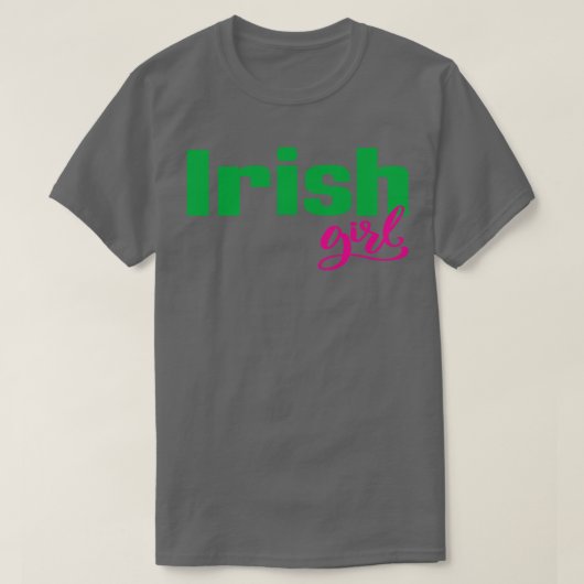 Irish Girl T-shirt (Design voorkant)