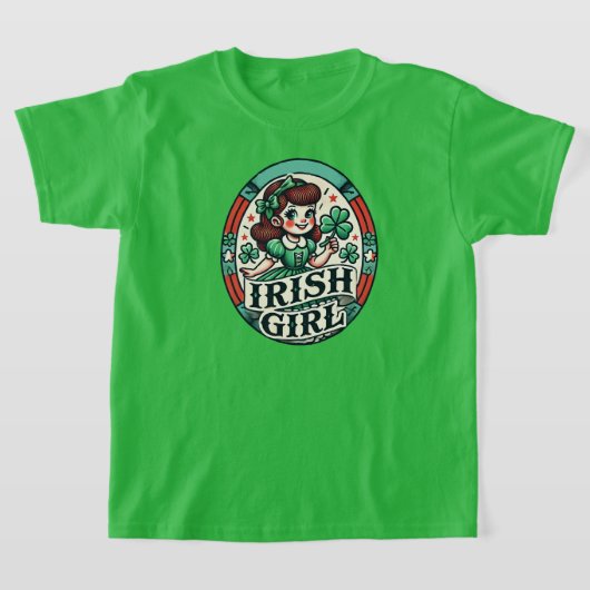 Irish Girl T-shirt (Laagn)