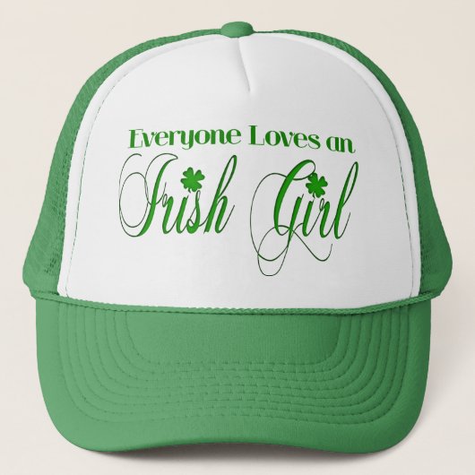 Irish Girl Trucker Pet (Voorkant)