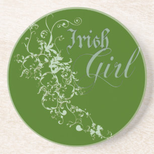 Irish Girl Zandsteen Onderzetter