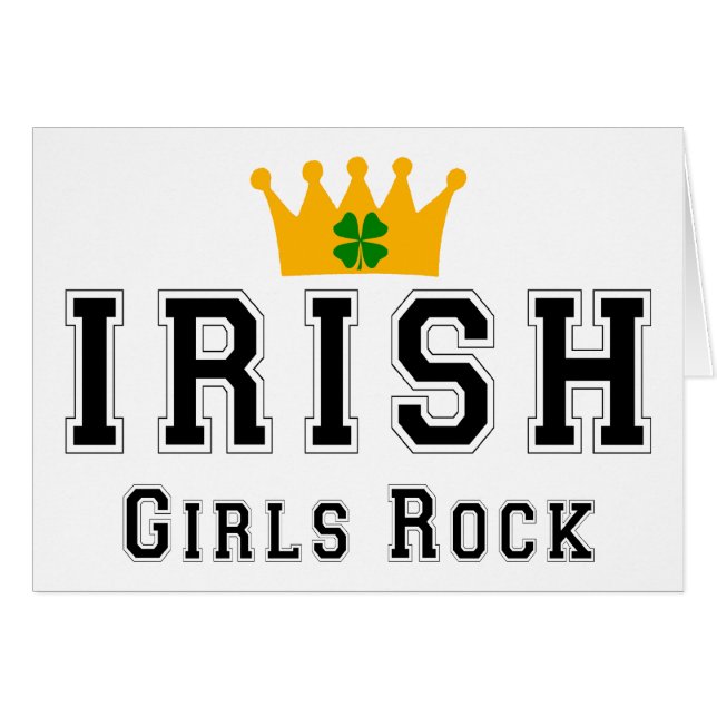 Irish Girls Rock (Voorkant Horizontaal)