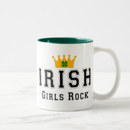 Irish Girls Rock Tweekleurige Koffiemok