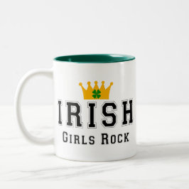 Irish Girls Rock Tweekleurige Koffiemok