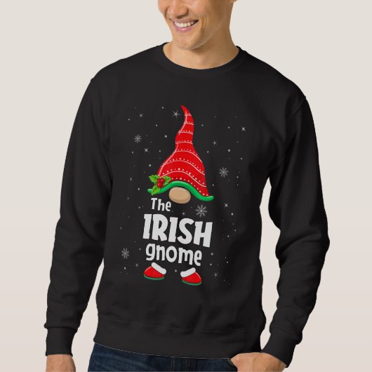 Irish Gnome Matching Family Group Christmas Party  Trui (Voorkant)
