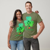 Irish Gnome Monogram Shamrock St Patricks Unisex T-shirt (Unisex)