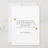 Irish Gnome Pot of Gold Custom St Patrick's Day Feestdagenkaart (Achterkant)