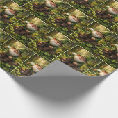 Irish Gnome with Green Beer Cadeaupapier (Hoek)