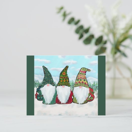 IRISH GNOMES BRIEFKAART (Staand voorkant)