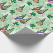 Irish Gnomes Cadeaupapier (Hoek)
