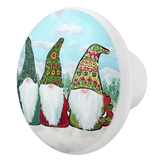 IRISH GNOMES KERAMISCHE KNOP (Rechts)