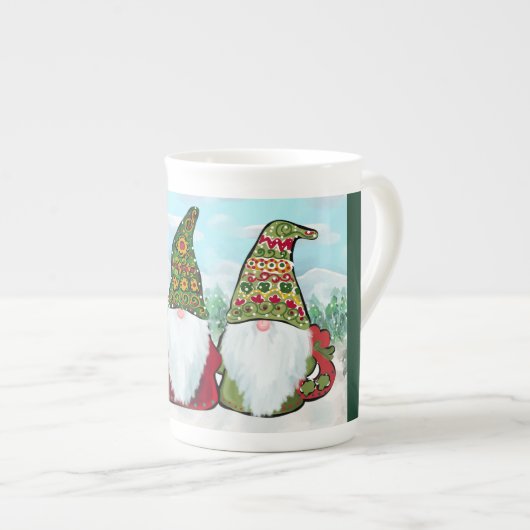 IRISH GNOMES PORSELEIN KOP (Voorkant rechts)