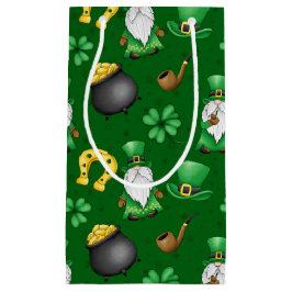 IRISH GNOMES SHAMROCKS HOEFIJZERS GOLD POTS KLEIN CADEAUZAKJE