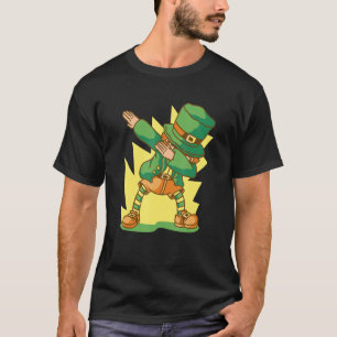 Irish Goblin Dabbing Figurine Ireland 1 T-shirt