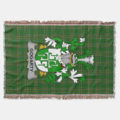 Irish Gogarty Coat of Arms Family Crest Ireland Deken (Voorkant)