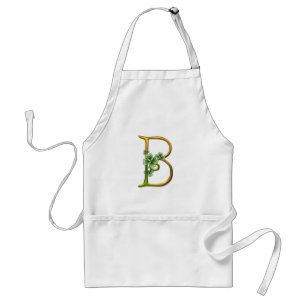 Irish Gold Monogram B Standaard Schort