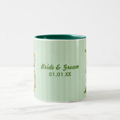 Irish Gold Monogram B Tweekleurige Koffiemok (Center)