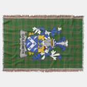 Irish Goldsmith Coat of Arms Family Crest Ireland Deken (Voorkant)