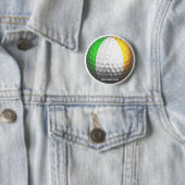 Irish Golf Ronde Button 5,7 Cm (In situ)