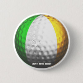 Irish Golf Ronde Button 5,7 Cm