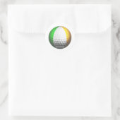 Irish Golf Ronde Sticker (Tas)