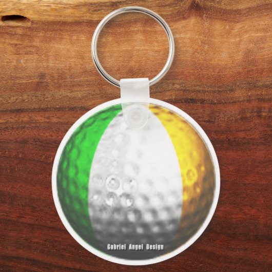 Irish Golf Sleutelhanger (Voorkant)