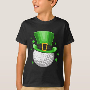 Irish Golf St Patricks Day Leprechaun Pet Shamrock T-shirt
