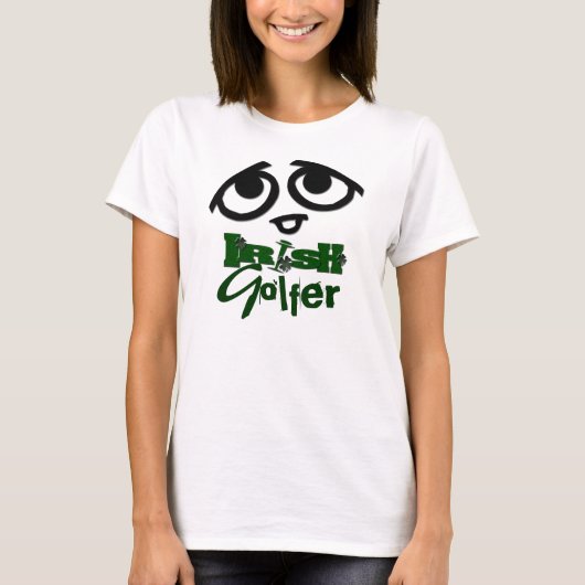 Irish Golfer T-shirt (Voorkant)