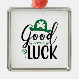 Irish Good Luck Metalen Ornament