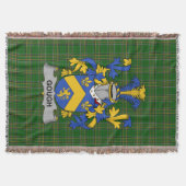 Irish Gough Coat of Arms Family Crest Ireland Deken (Voorkant)