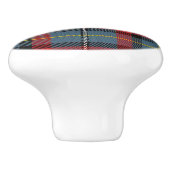 Irish Grandeur Clan MacNamara Tartan Pset Keramische Knop (Zijkant)