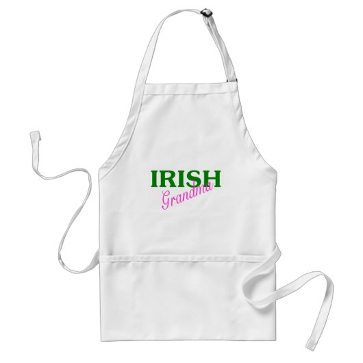 Irish Grandma Standaard Schort (Voorkant)
